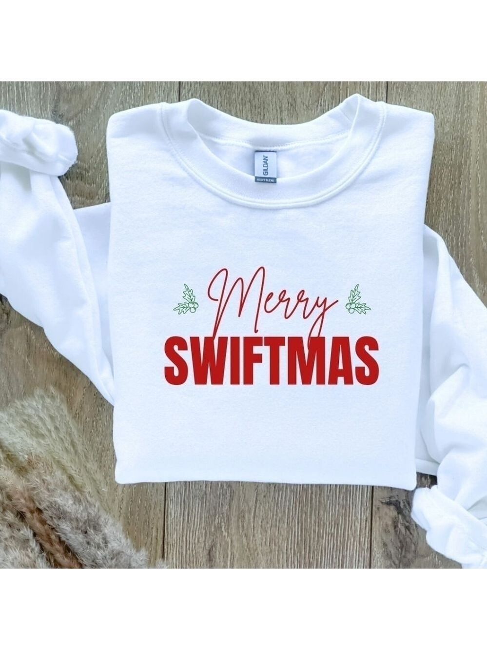 Merry Swiftmas Taylor Swift Custom Sweatshirt Sweater Handcrafted